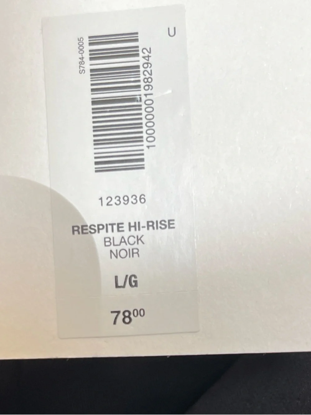Aritzia Hi-Rise Black Leggings